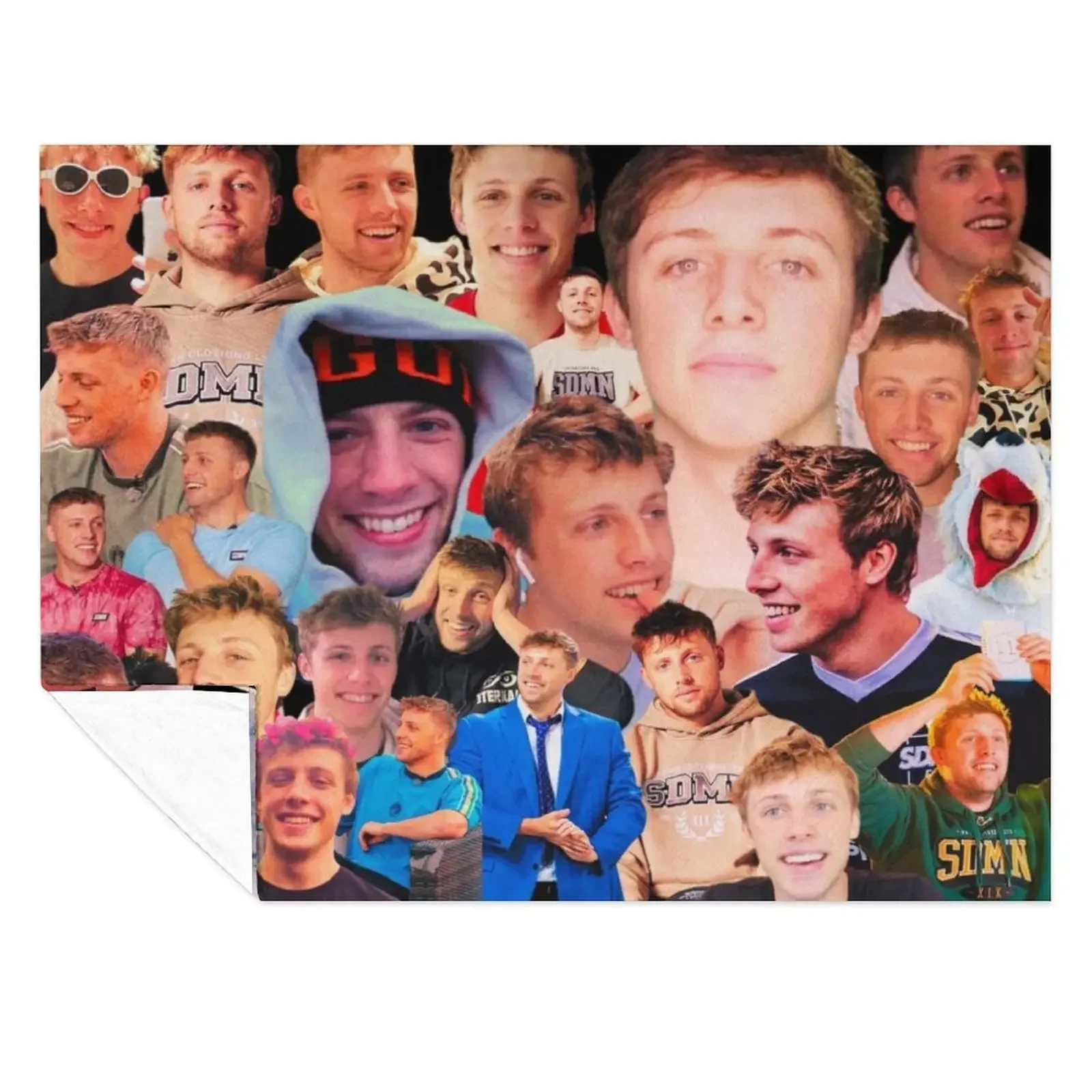 

Wroetoshaw Collage Throw Blanket Bed covers Blankets Sofas Of Decoration Sofa Quilt for babies Blankets