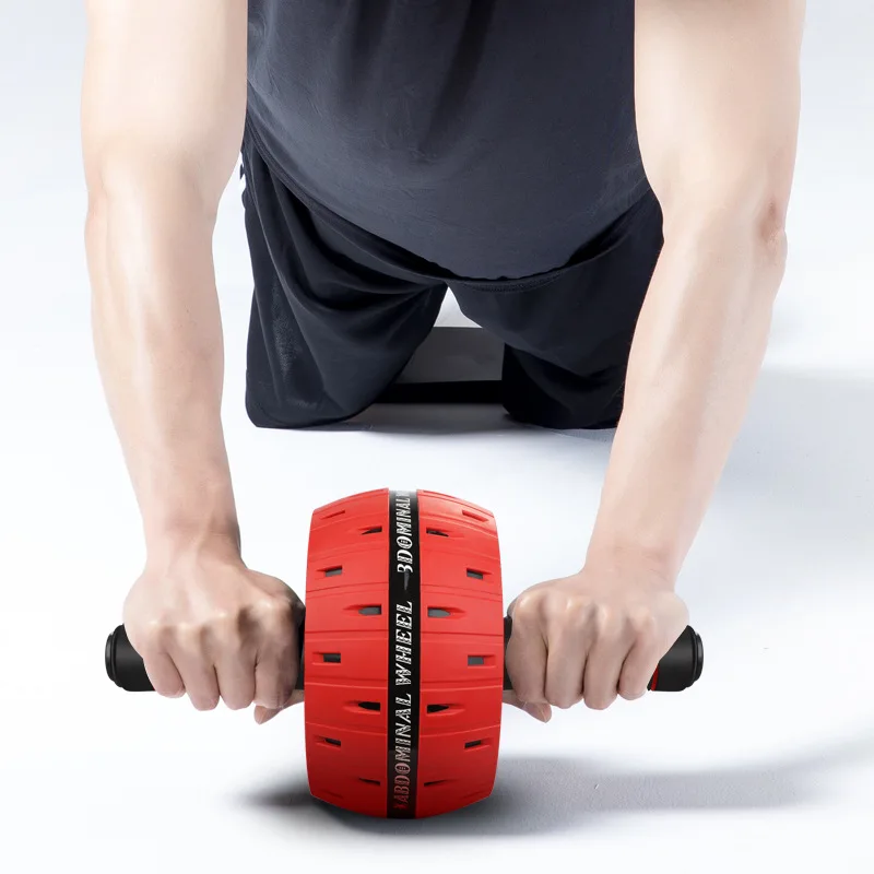 Gros rouleau Ab pour l'entraînement Abs, équipement d'exercice pour l'entraînement de base, rouleau de roue abdominale pour les muscles de la gymnastique à domicile