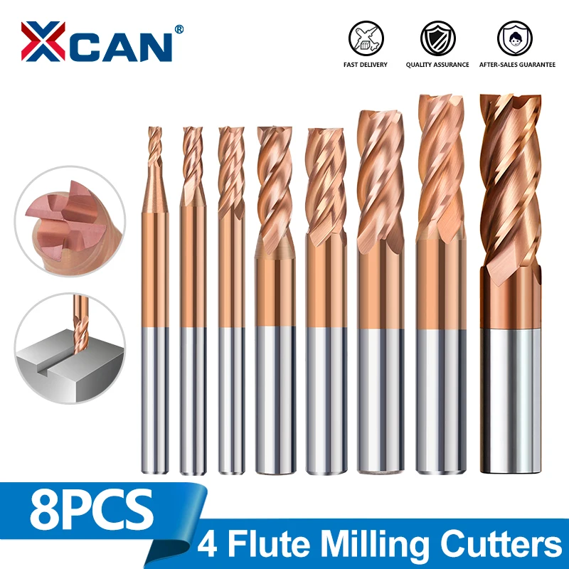 xcan-8-pz-fresa-4-flauti-fresa-piatta-cnc-maching-frese-ticn-rivestimento-in-metallo-duro-router-bit-utensili-cnc