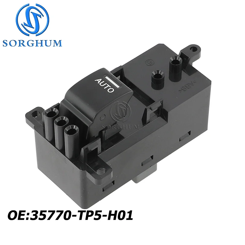 SORGHUM Rear Right Master Window Switch Power Window Lifter Switch For Honda ACCORD SPIRIOR 2009-2014 35770-TP5-H01 14 pins