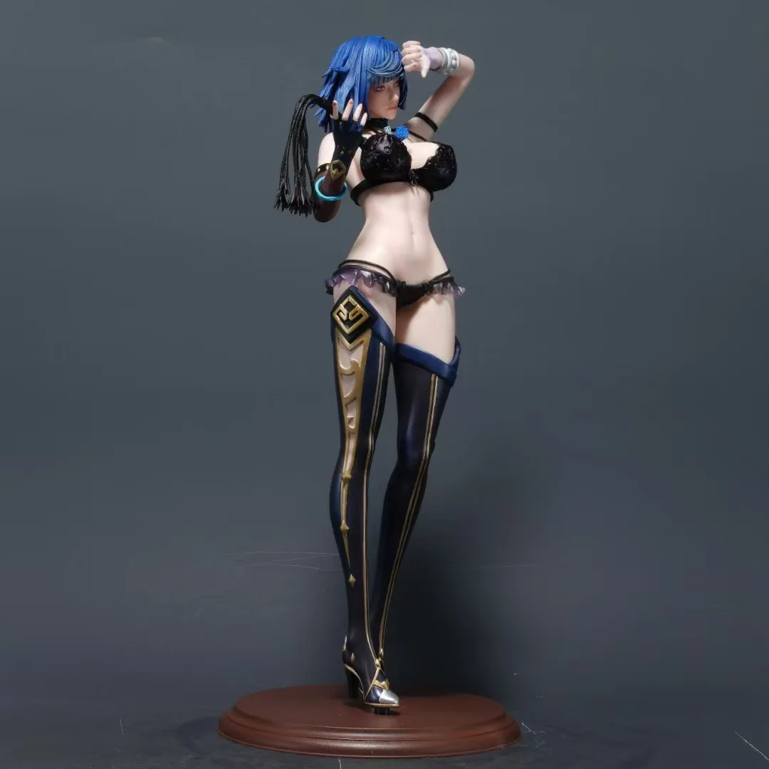 

45CM Genshin Impact Queen Yelan Beautiful Girl Anime Handmade Action Figures Desktop Case Decoration Ornament Gift