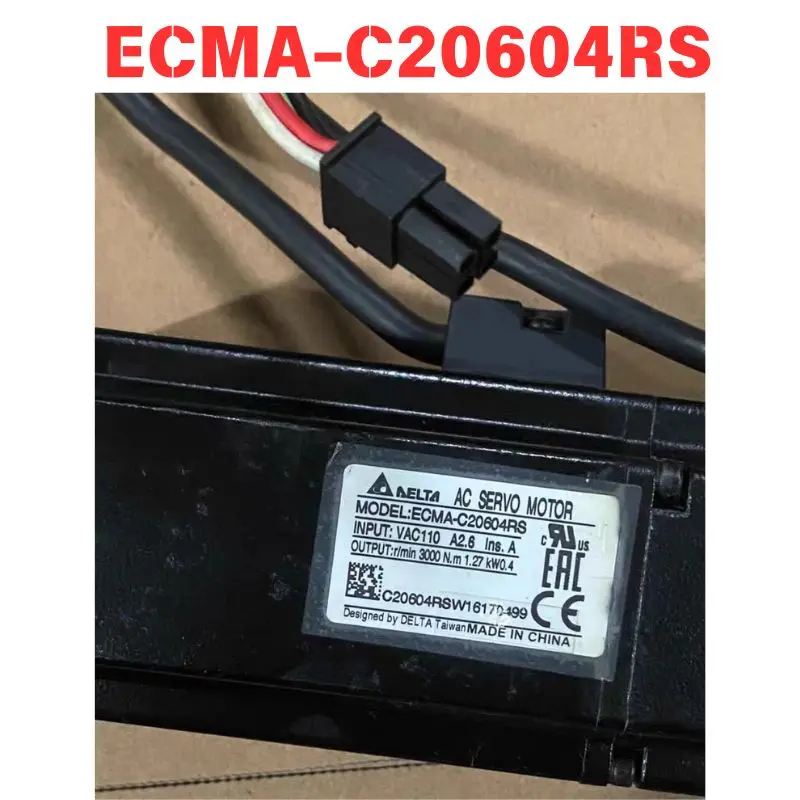 Used ECMA-C20604RS electric machinery Functional test OK