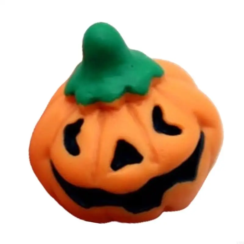 Halloween Doll House Accessoire Realistische Pumpkin Figurine Festival Scene Decors L8RB