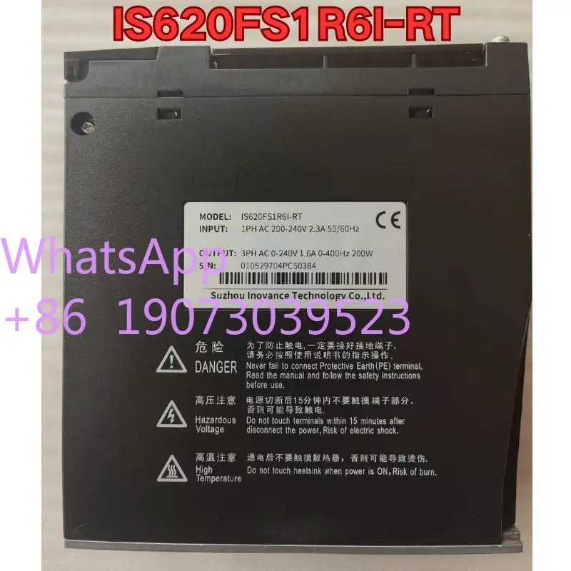 Servo drive IS620FS1R6I-RT usado em boas condições de funcionamento