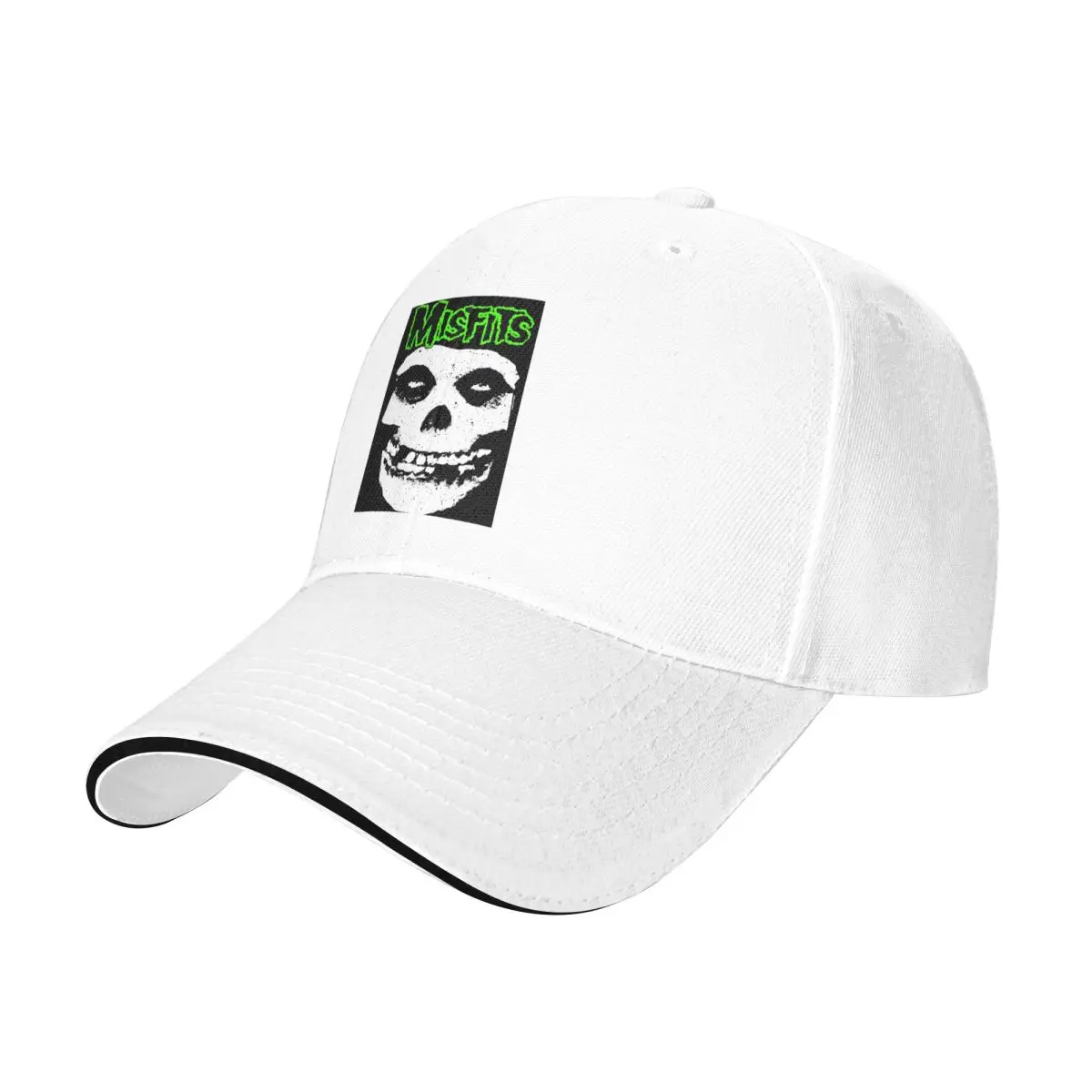 

Бейсболки унисекс Misfits Rock Band Skull Horror для активного отдыха, уличной моды, летних видов спорта, хип-хопа, кепки-каскетки