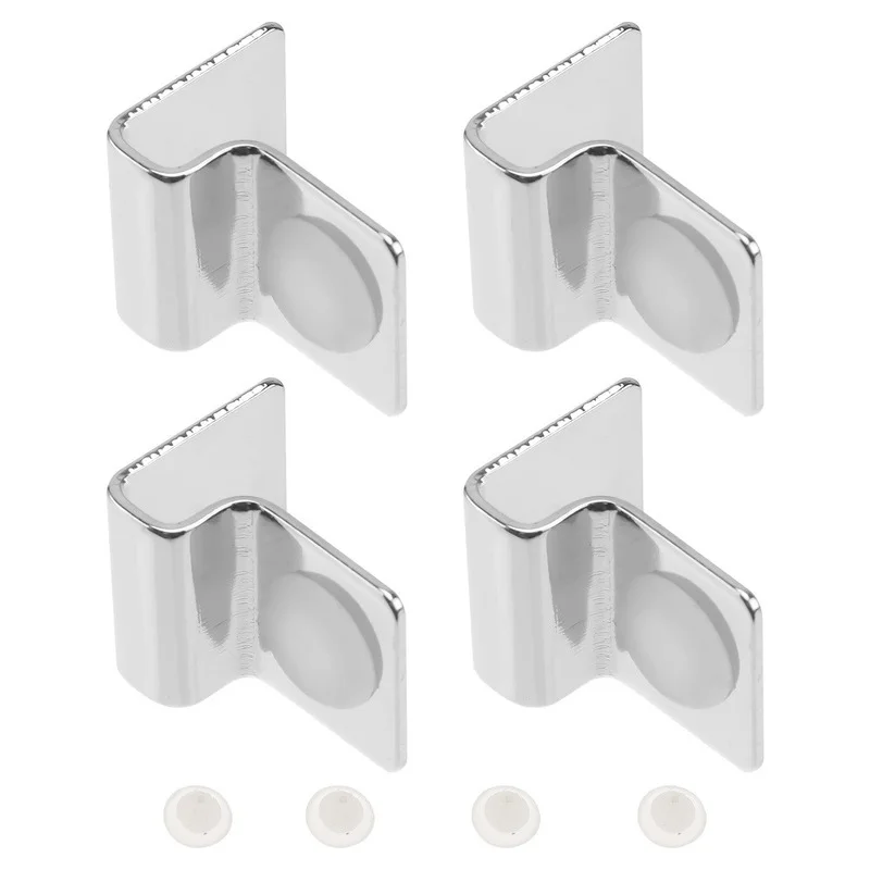 4Pcs Stainless Steel Aquarium Fish Tank Glass Cover Support Non-Slip Holders Aquarium Accessories Universal Lid Clips 5-19mm