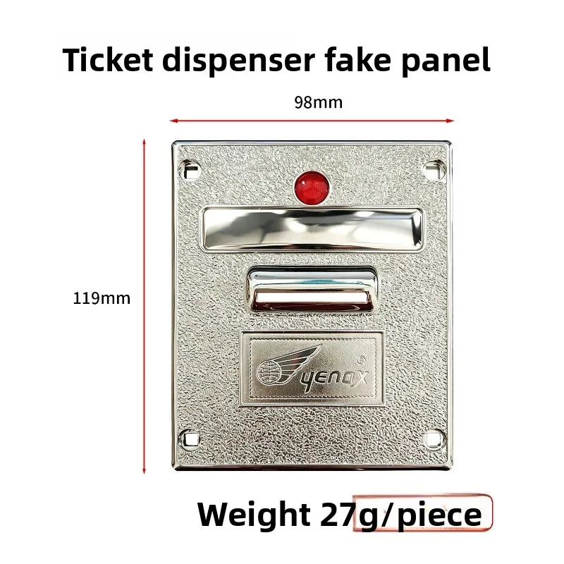 Universal Coin Operated Games Decorative Plastic Panel for Claw Machine Arcade Coin Slot Fake Plate Accessories - view 3