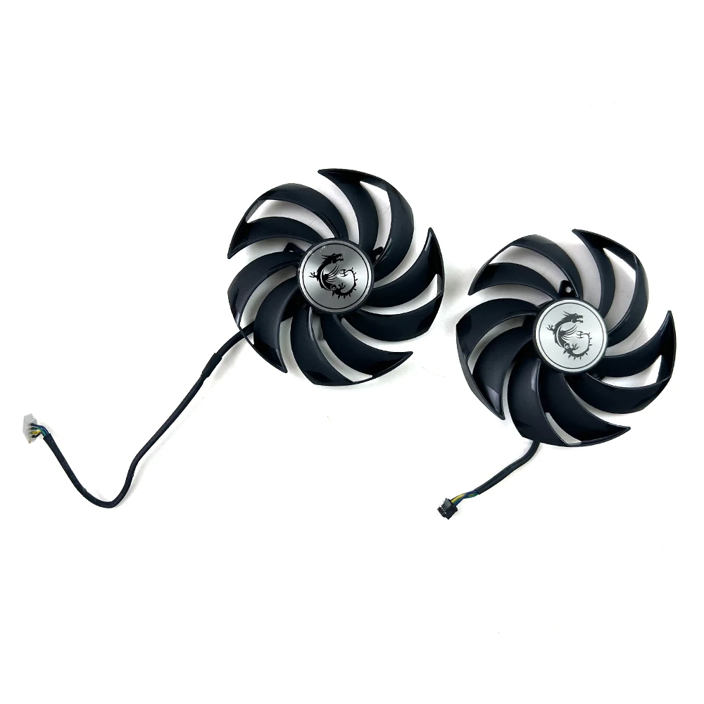 NEW Cooling Fan 95MM 4PIN PLD10010S12HH PLD10010B12HH For MSI GeForce RTX 3050 GAMING X 8G video card fans