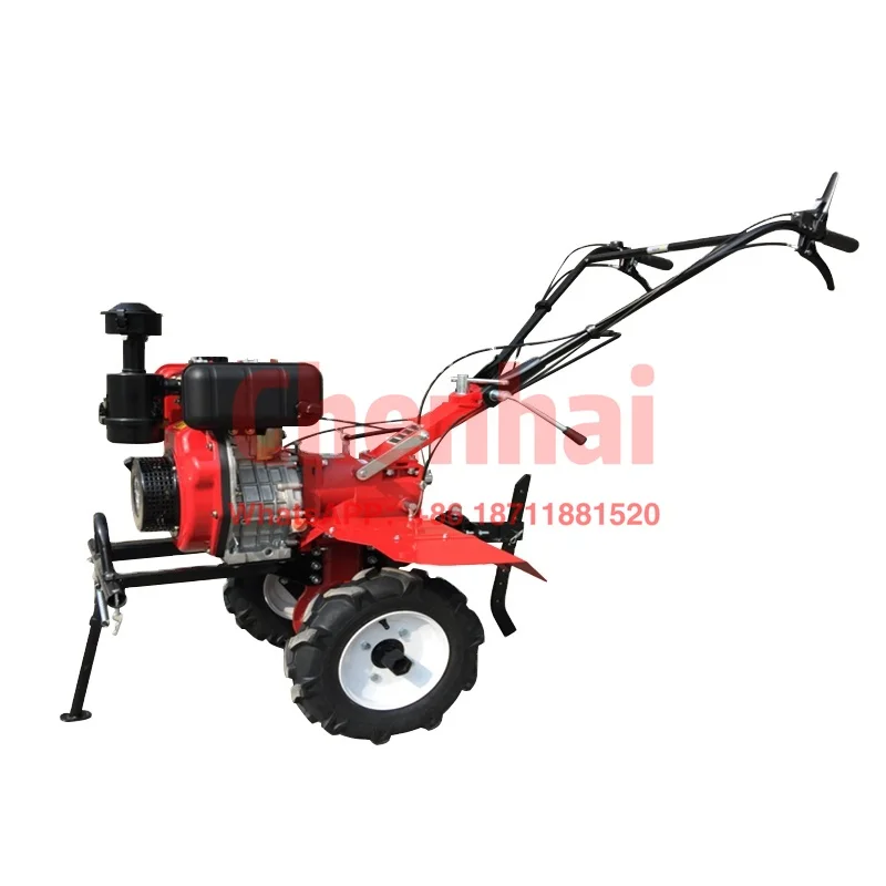 

Mini Power Factory Farm Tilling Garden Soil Micro Tillage Machine Power Tiller Hand Tractor