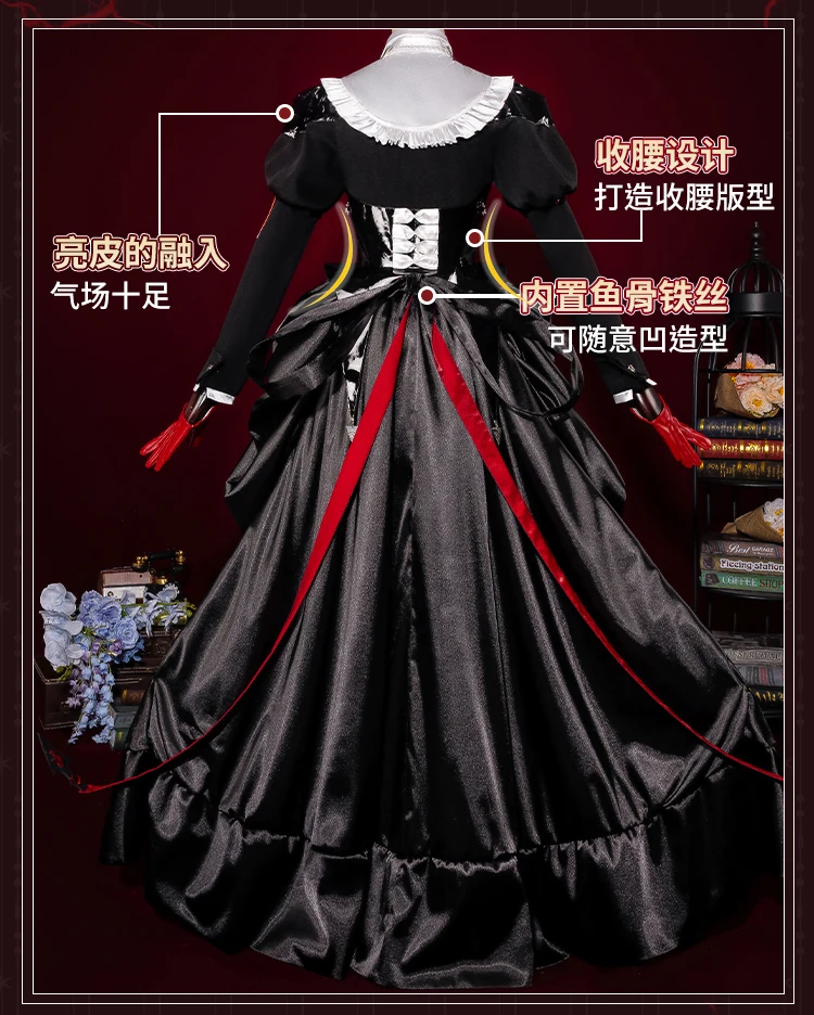 Juego Arknights Entelechia disfraz de Cosplay Halloween Navidad fiesta de juegos de rol exposición cómica tamaño S-XL en stock vestido Sexy