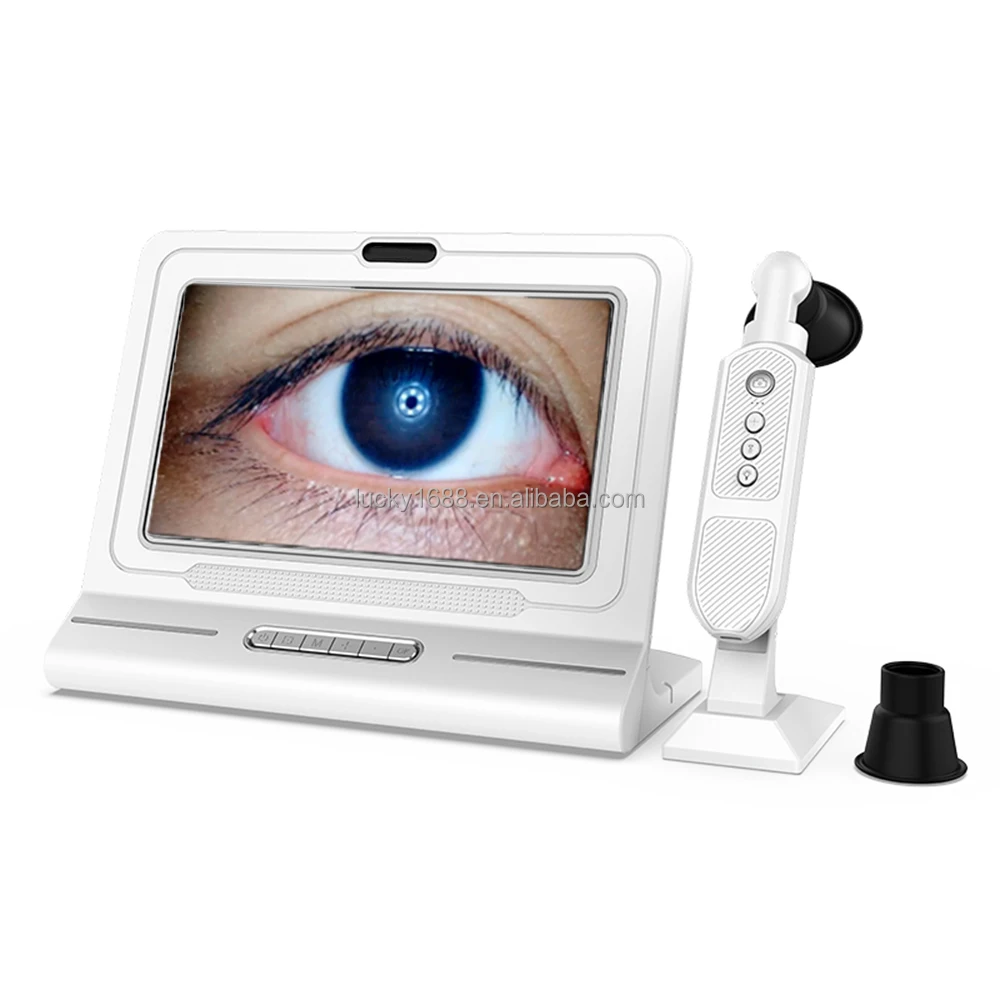 2026 Newest HD Digital Iridology Camera With LCD Screen Portable Iris Analyzer Eye & Skin Analysis Machine For Wellness Clinic