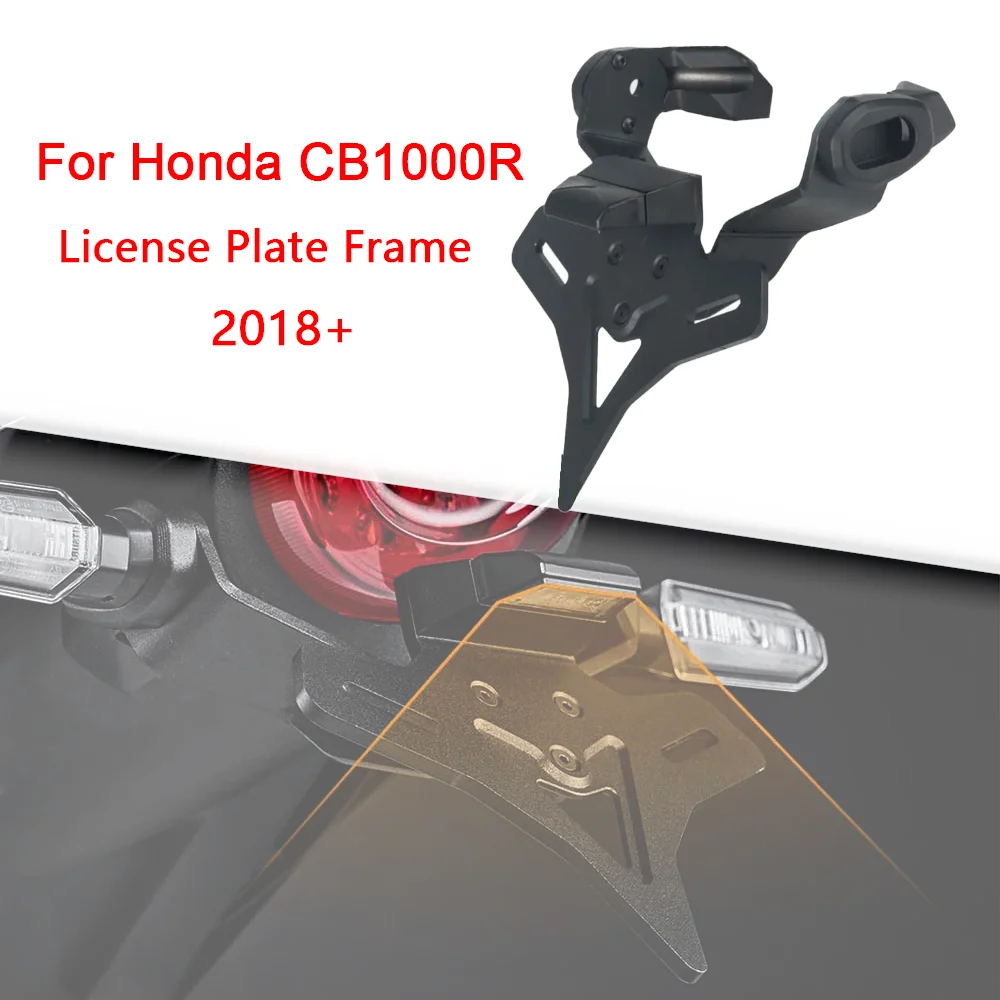 

Motorcycle Rear Short Tail Stock License Plate Holder Tailstock Bracket Kit For Honda CB1000R CB 1000R CB 1000 R 2018-2024 2023