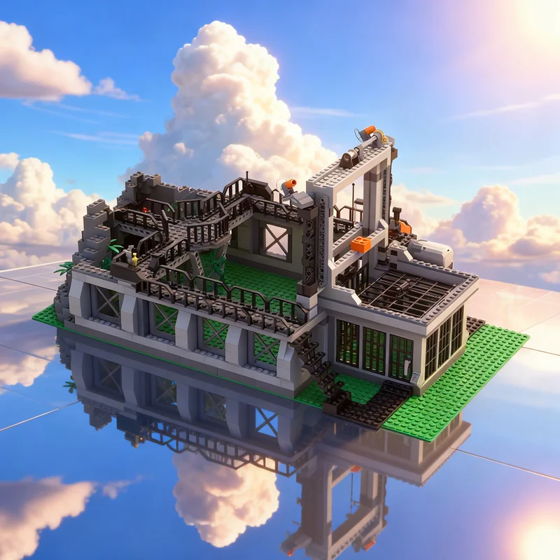 

637pcs MOC Raptors Cage PF Jurassic Model Building Blocks Construction Christmas Gifts Toy Creative DIY Idea Toys Architecture