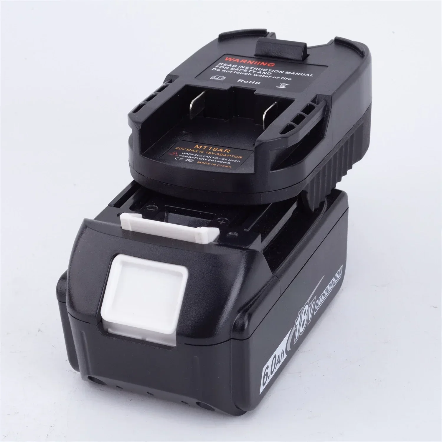 For Makita 18V Lithium Battery Convert To Adapter for Ridgid AEG 18V Electric Drill Cordless Tools (Not include battery)