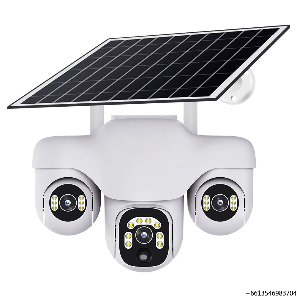 12mp V380 Pro Solar Powered Wireless 4g Wifi Surveillance Ptz Camera 4k Outdoor Security 4g Sim Card Solar Cctv Camera