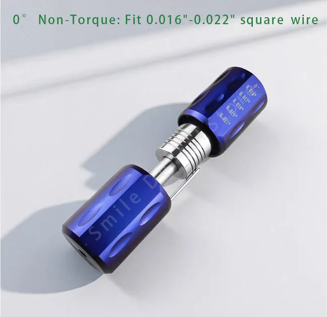 Orthodontic Archwire Bender Square Wire Forming Device 0° /5°/7° Torque & Non-Torque Type For 0.016