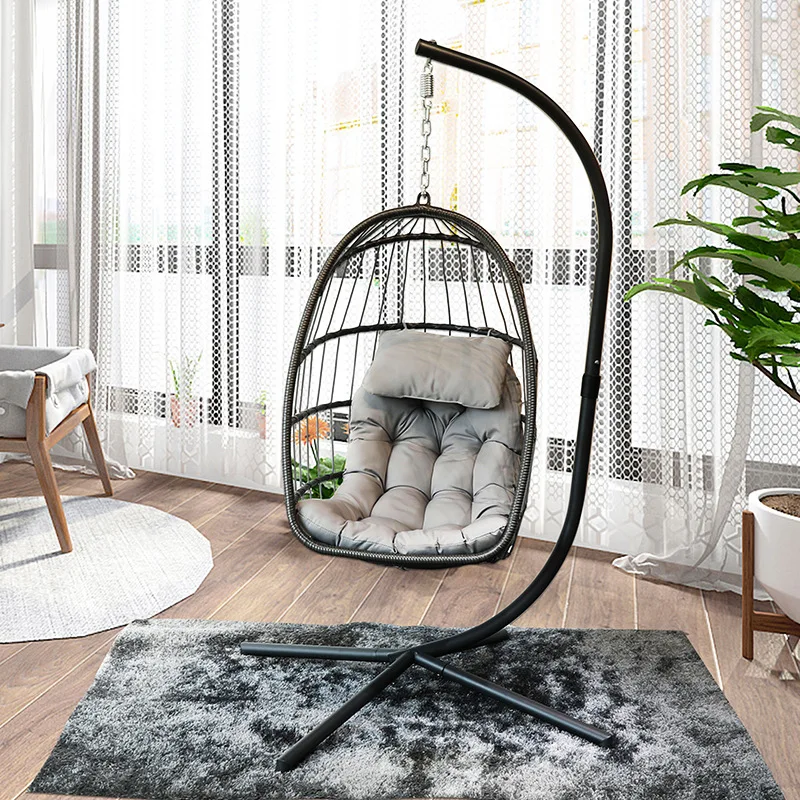 Swing Rocking Chair Indoor Swing Living Room Swing Folding Hanging Basket Egg Chairs Outdoor Leisure Suspended Hammock Furniture