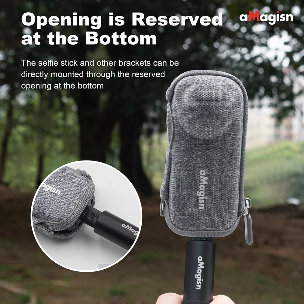 حقيبة كاميرا صغيرة إيفا ل Insta360 X4 ، حقيبة تخزين الجسم المحمولة ، حقيبة حماية ، ملحقات الكاميرا الرياضية