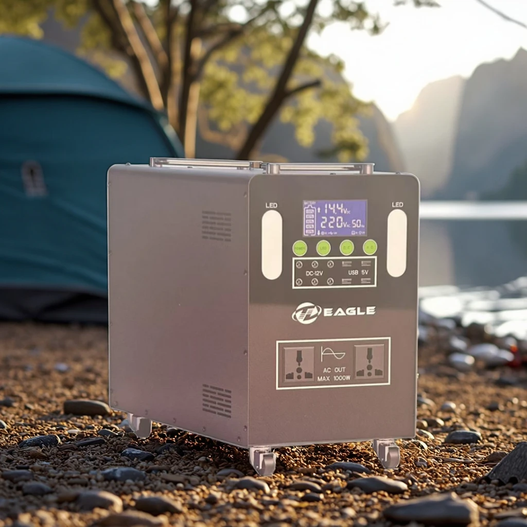 2000W Portable Power Station 2000Wh Lithium Solar Generator with MPPT Controller for Outdoor Camping RV Backup Power Pro