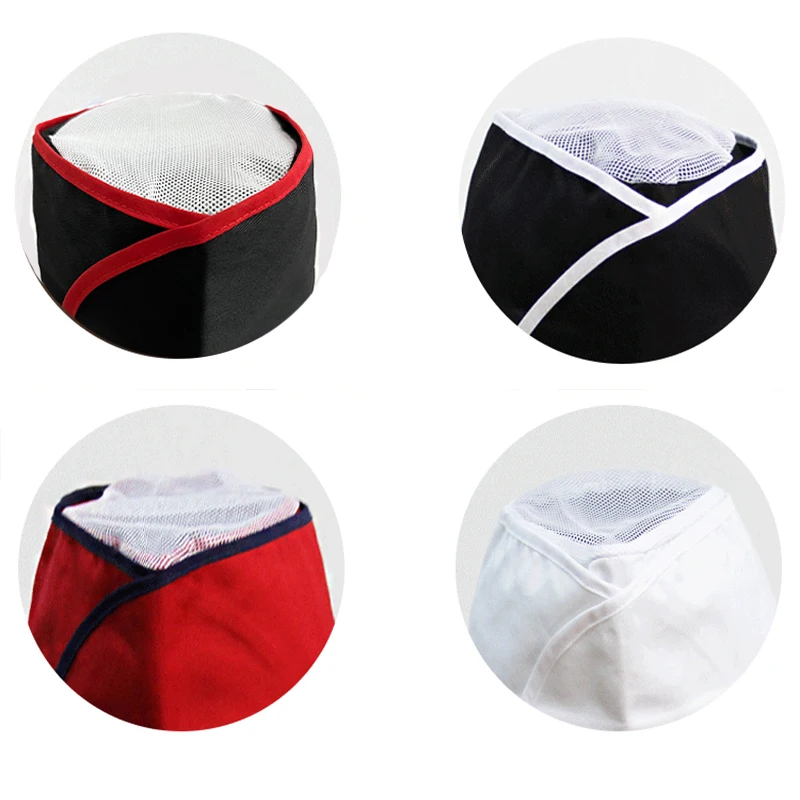 Japanische Sushi-Kochmütze, Koreanische Küche-Hut, 5/2 Stück für Nudelrestaurants, Sushi-Restaurants, Hotels, Kantinen, Bäckereien und Haushalt