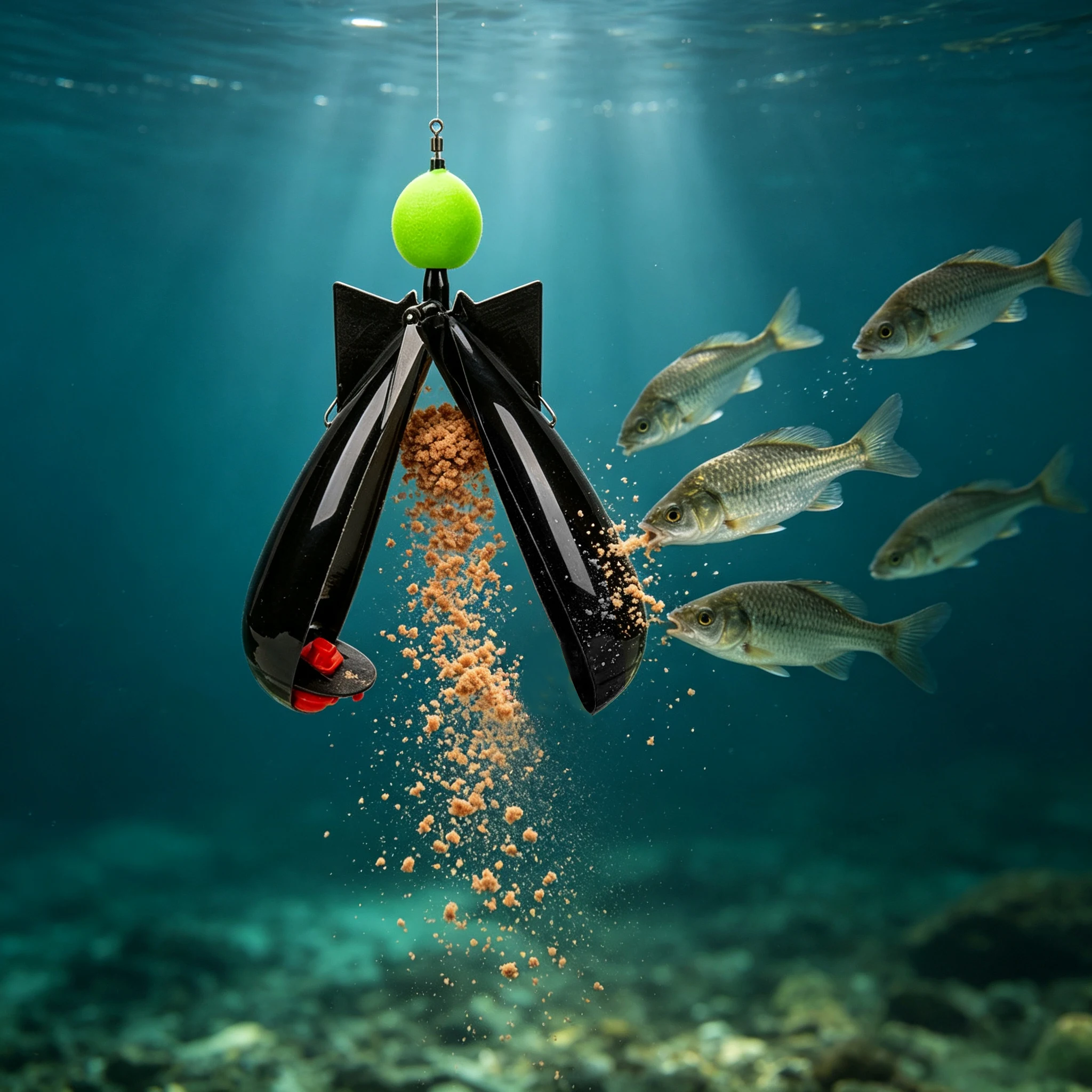 Carp Fishing Rocket Feeder Spod With Float Tail Bait Launcher For Pellet Boilie Bait Carp Fishing Tackle Accessory - view 2
