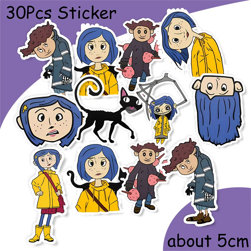 Coraline Theme Thriller Birthday Party Decoration Balloon Plate Banner Backdrop Cake Supplies Banner For Baby Shower