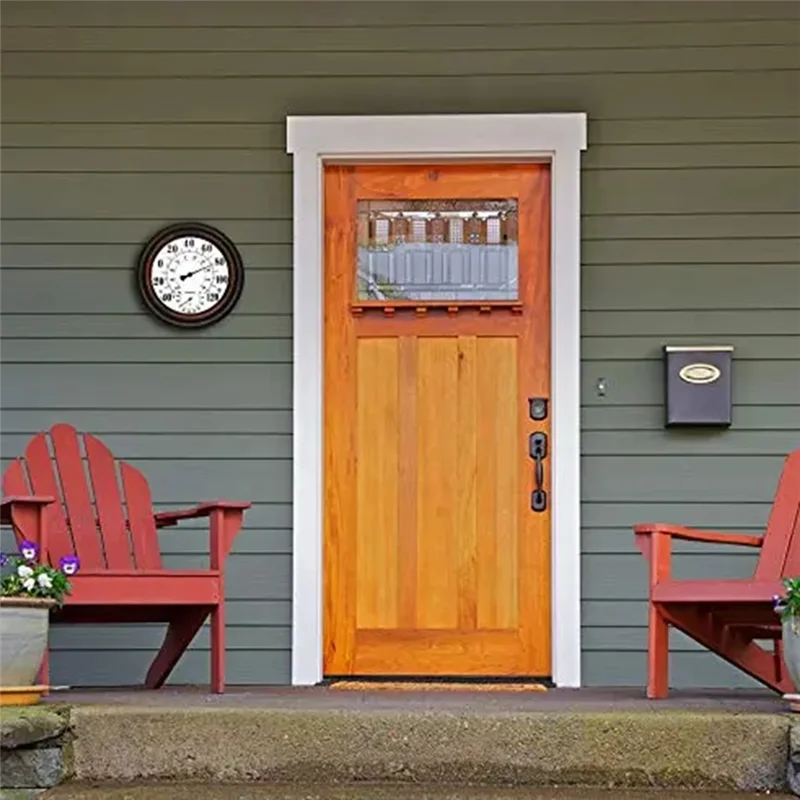 

T82C Лидер продаж-20 см антикварный внутренний уличный термометр гигрометр измеритель температуры и влажности настенные часы термометр для домашнего деко