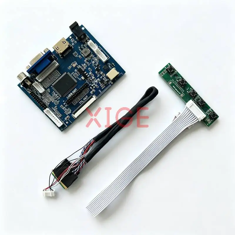 

Drive Controller Board Fit BT156GW01 N156B6 N156BGE BT156GW02 40Pin LVDS Laptop Display Screen 1366*768 1366x768 HDMI+VGA+AV Kit