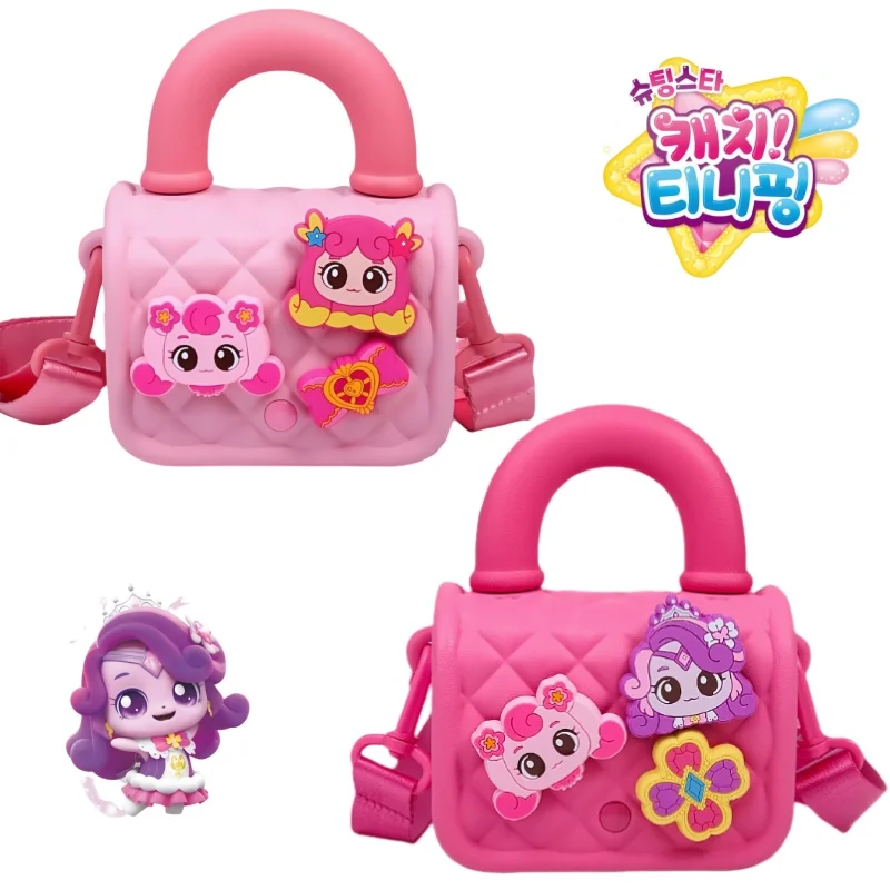 

Catch！Teenieping Children's Backpack Crossbody Bag Cute Travel Storage Bag Handbag Anime Peripheral Packsack Girls Holiday Gifts