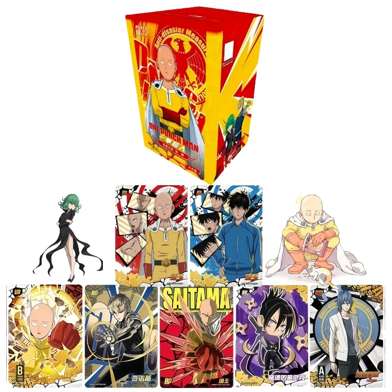 

KAYOU Genuine One Punch Man Card Hero's Guide Serious Edition Anime Battle Peripheral Collection Card Chapter 1 Children's Gifts