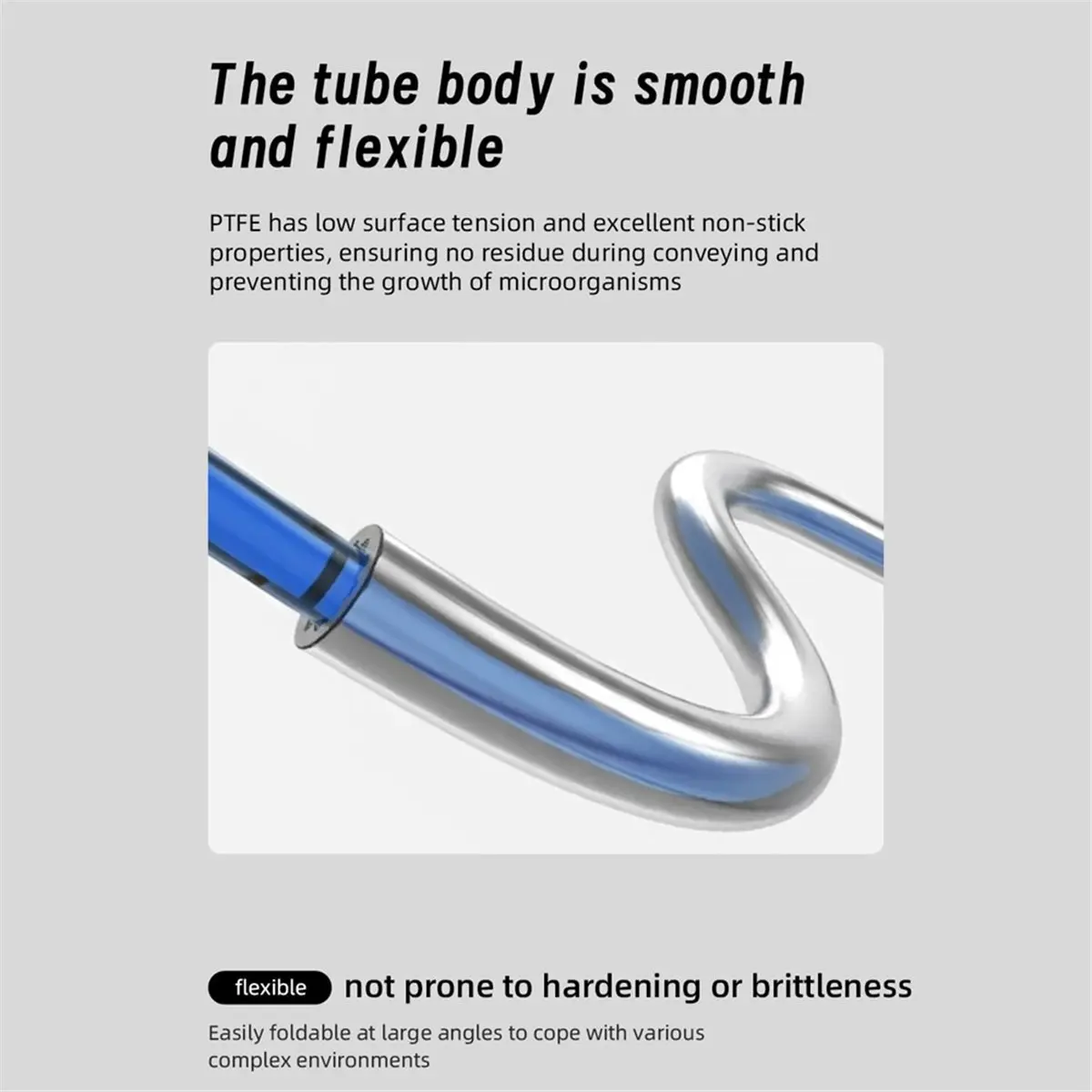 salego 5M Low-Resistance PTFE Tube OD 4mm Star Shape Filament Guiding Tube for Printer Accessories Parts