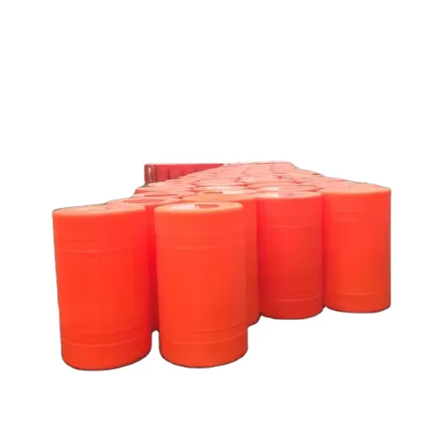 

Eco Friendly Plastic Floating Cylinder Buoy Floating Pontoon Marine Buoys Water Barrier Floating Pontoon Marine Rope