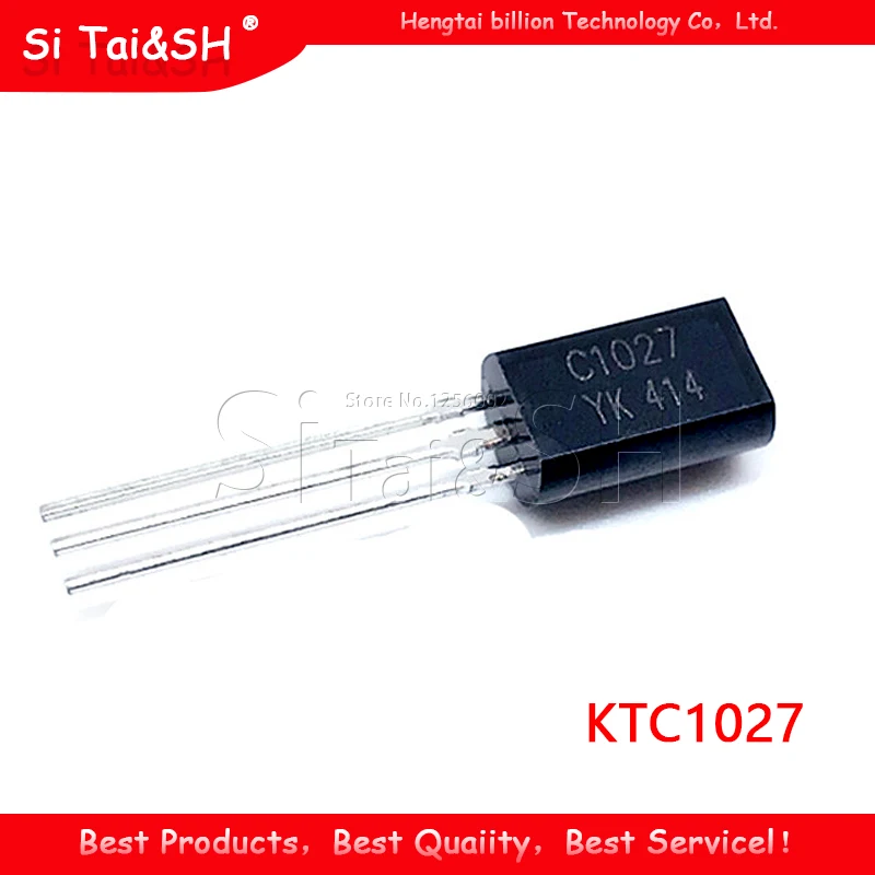 10pcs/lot KTC1027 C1027-Y C1027 TO-92L NPN transistor new original