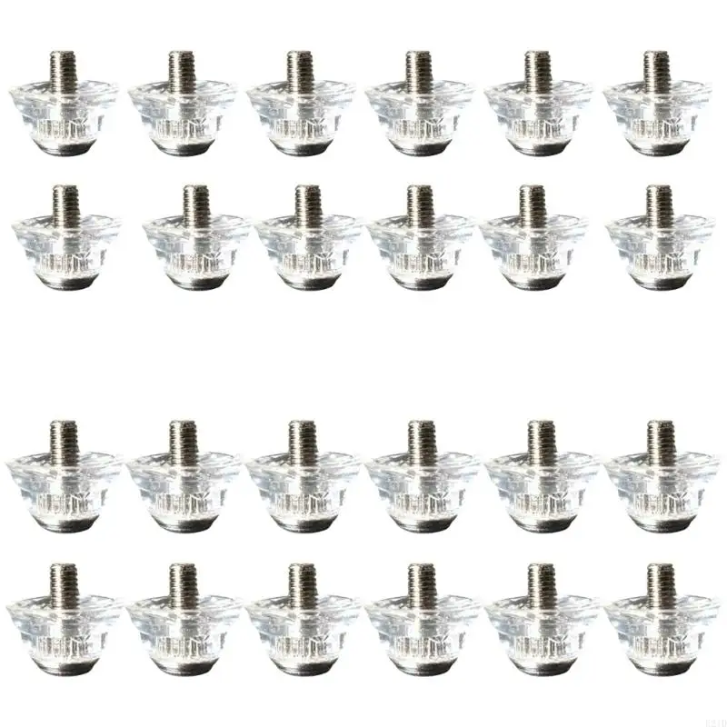 

E21D 12Pcs Soccer Boot Cleats Football Boot Spikes Aluminum Football Replacement