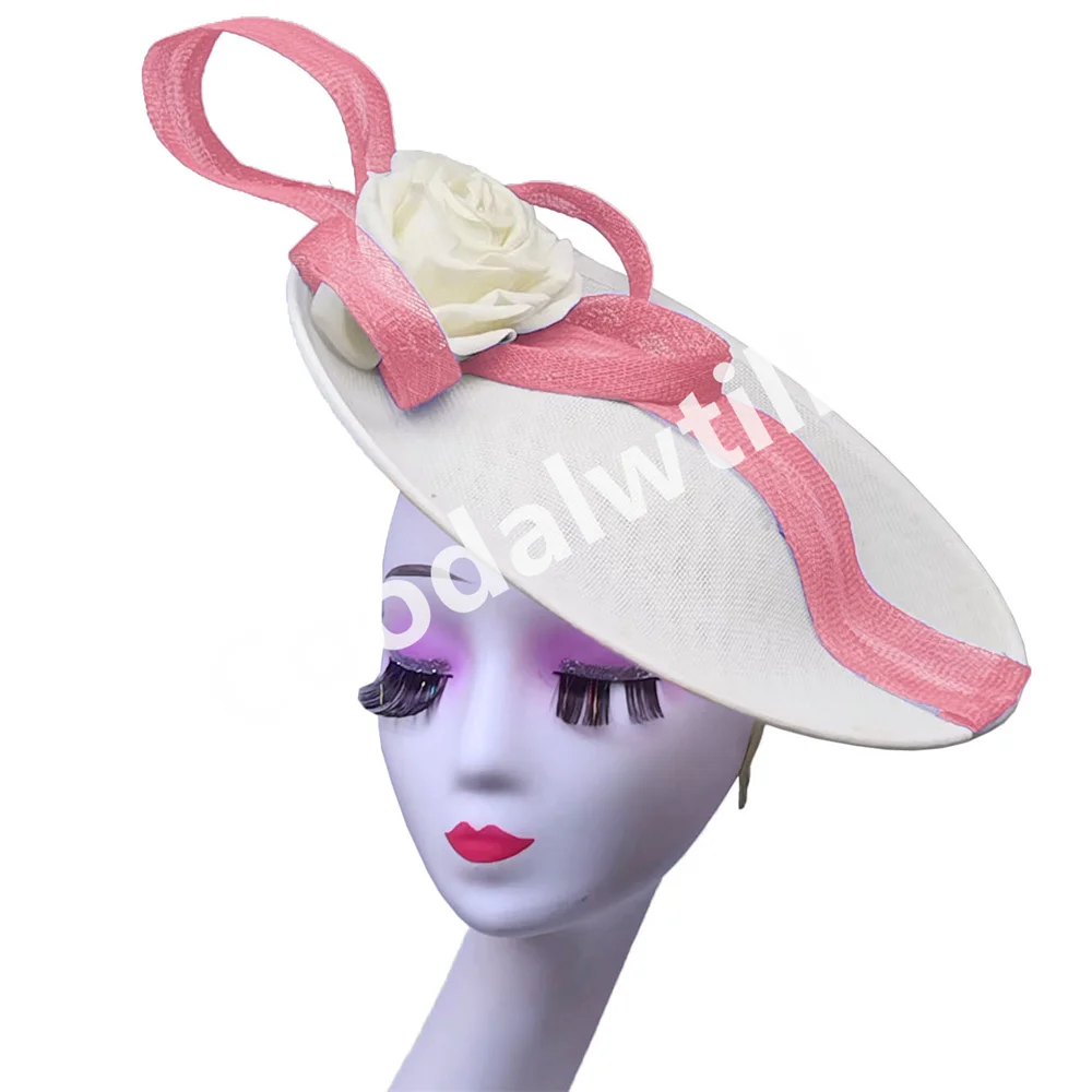 Party Tea Fascinators Hats Guest Headpiece Women Formal Dress Church Pillbox Fascinator Accessories Ladies Elegant Chapeau Cap