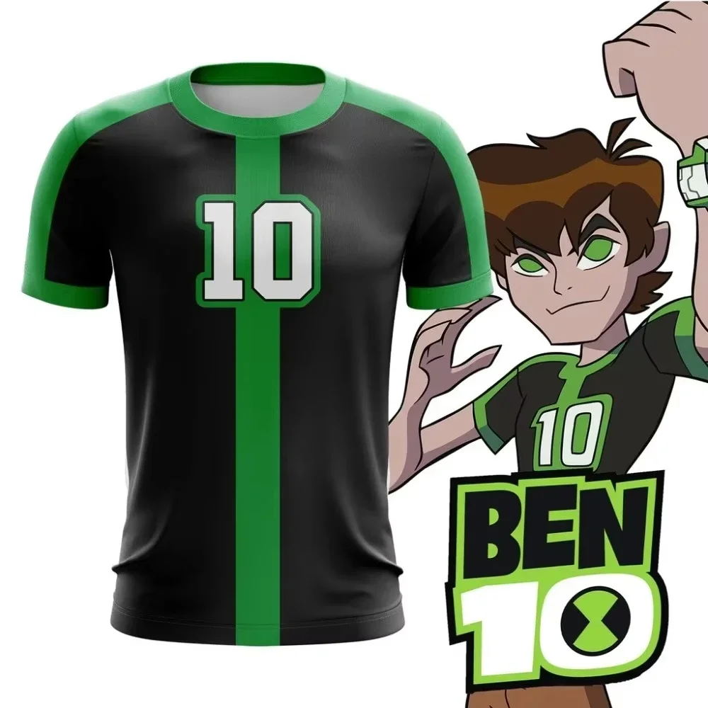 الكرتون أنيمي Omnitrix Ben10 ثلاثية الأبعاد تي شيرت مطبوع الرجال النساء موضة الهيب هوب عادية كم قصير بلايز المحملة الرجال الملابس طفل التي شيرت الصبي