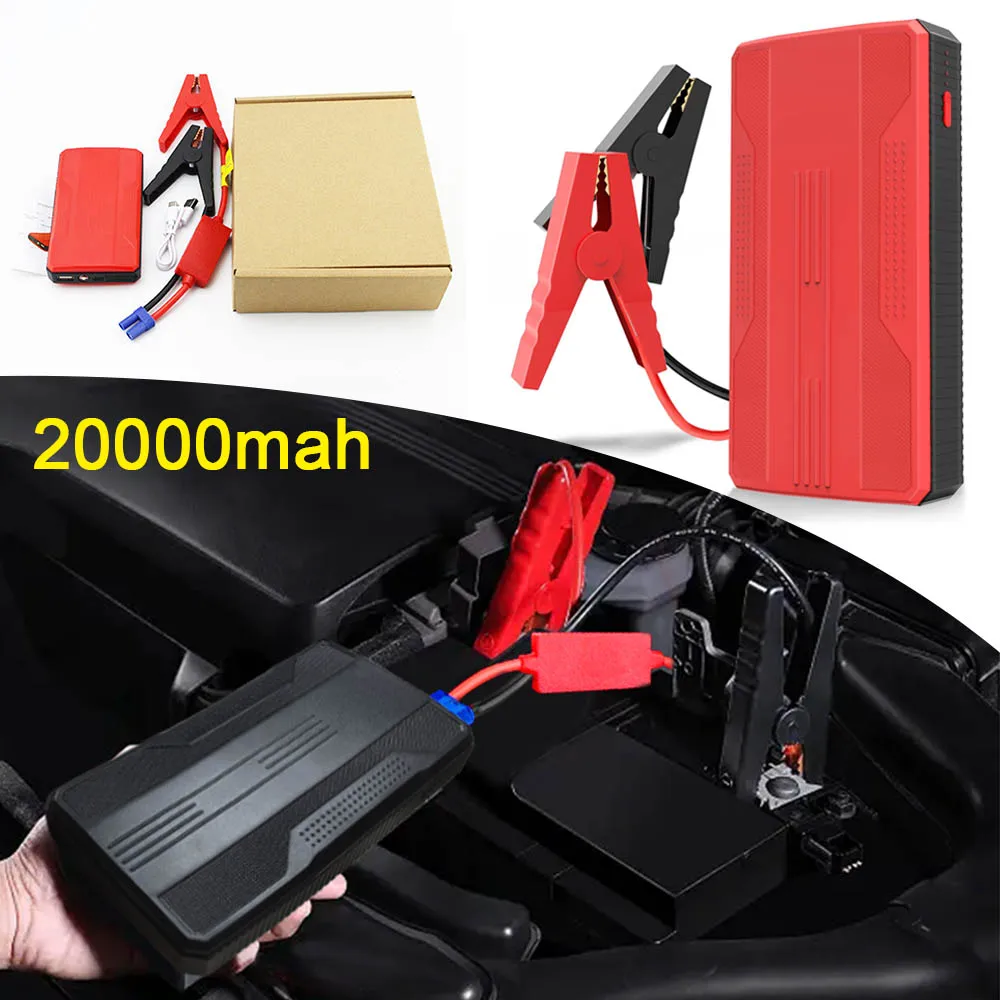 Car Battery 20000mah Portable Car Battery Booster Charger 12V Starting Device Car Emergency Booster