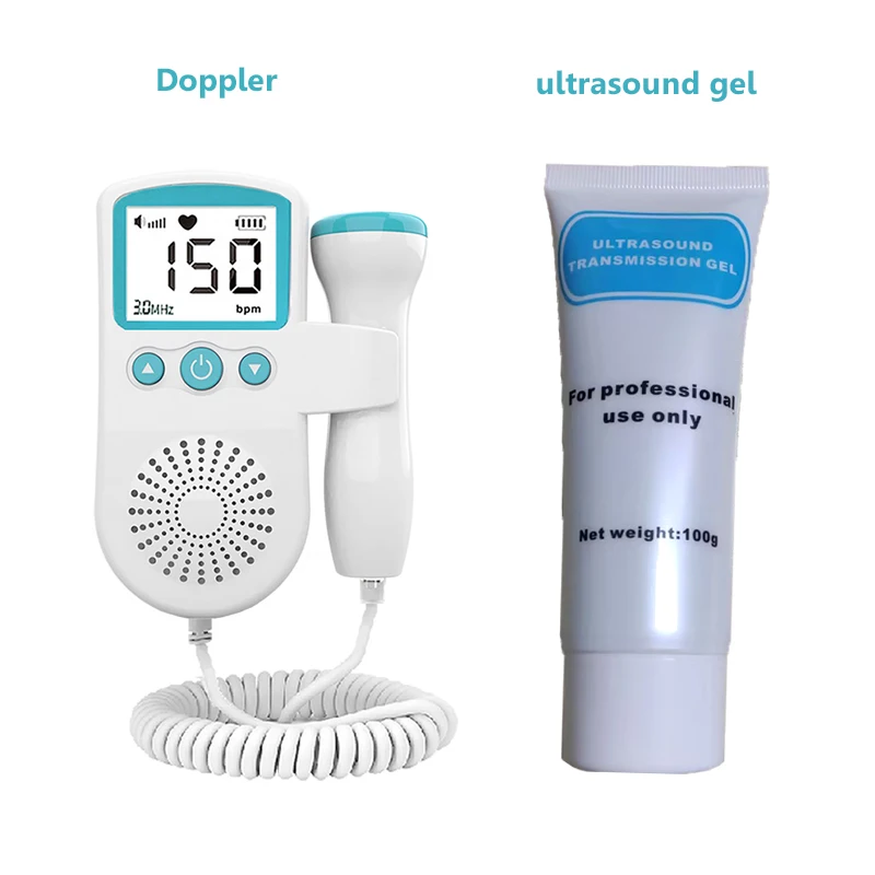 Couplant jel profesyonel ultrasonik tıbbi kaplin ajan Fetal kalp hızı gebelik b-ultrason Fetal Doppler aracı aksesuar