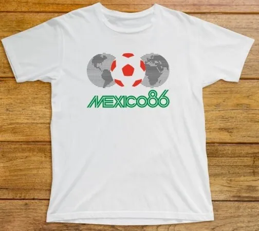 

Mexico 86 T Shirt 795 Retro White