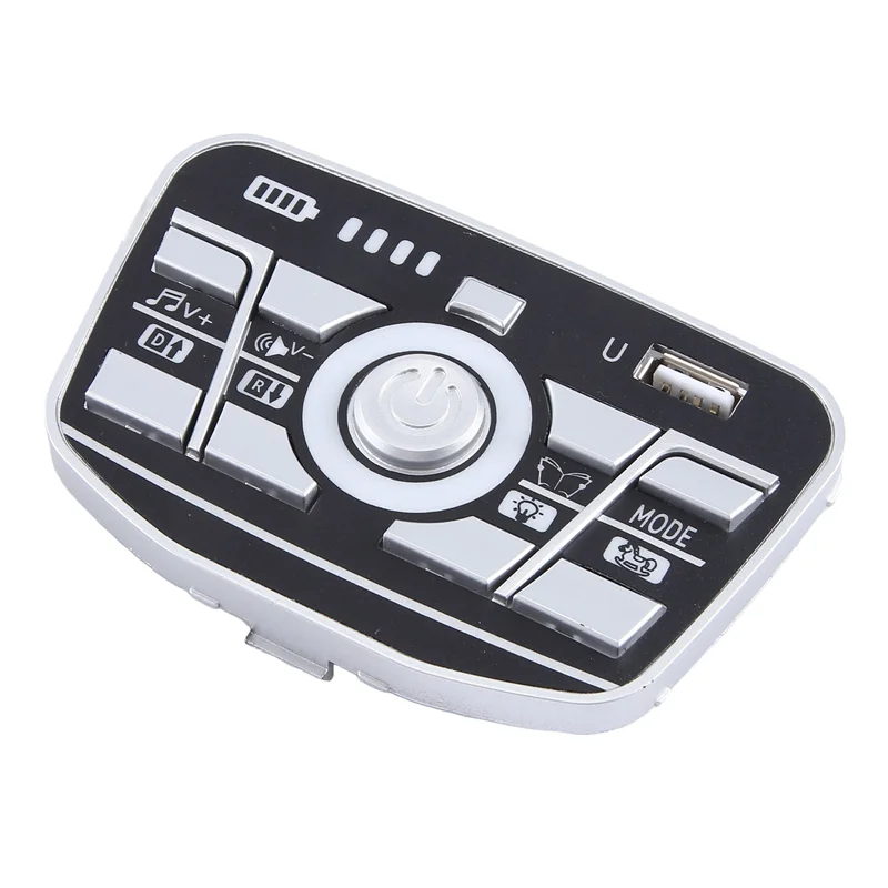 A21F-Children's Electric Vehicle Power Supply Central Control Switch Multi Functional Bluetooth Music Power Monitorr