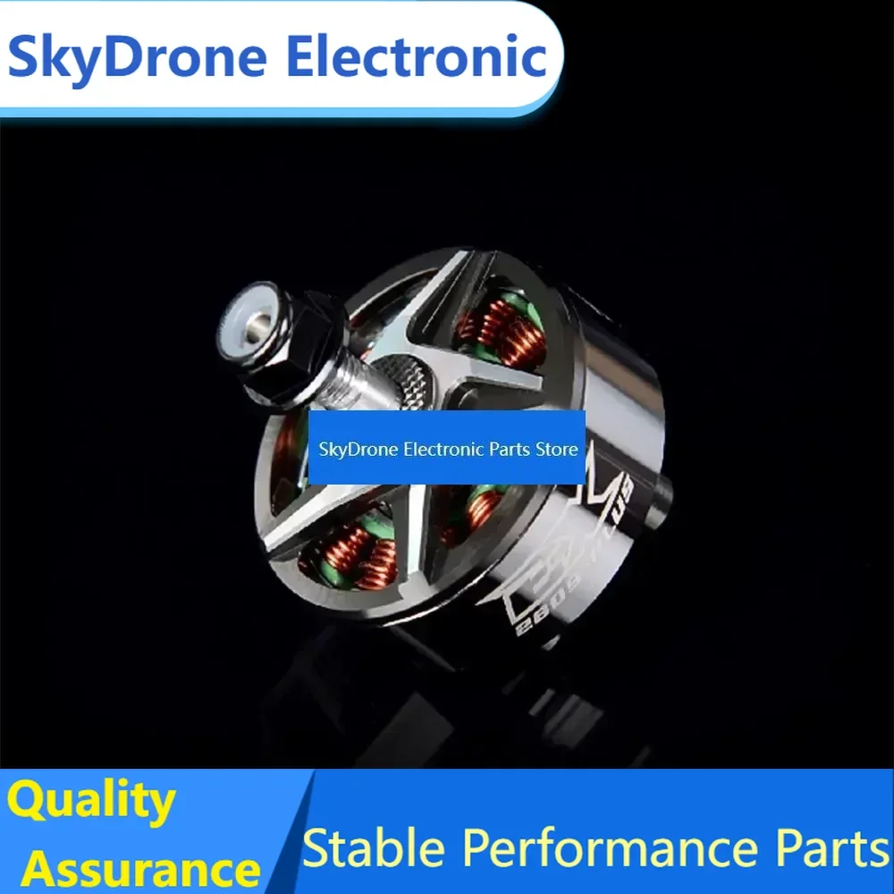 SkyDElRCINPOWER EX2809 2809 1280KV Brushless Motor W/ 5mm Titanium Alloy Shaft Compatible 7-8 Inch Propeller 4-6S For RC FPV Dro