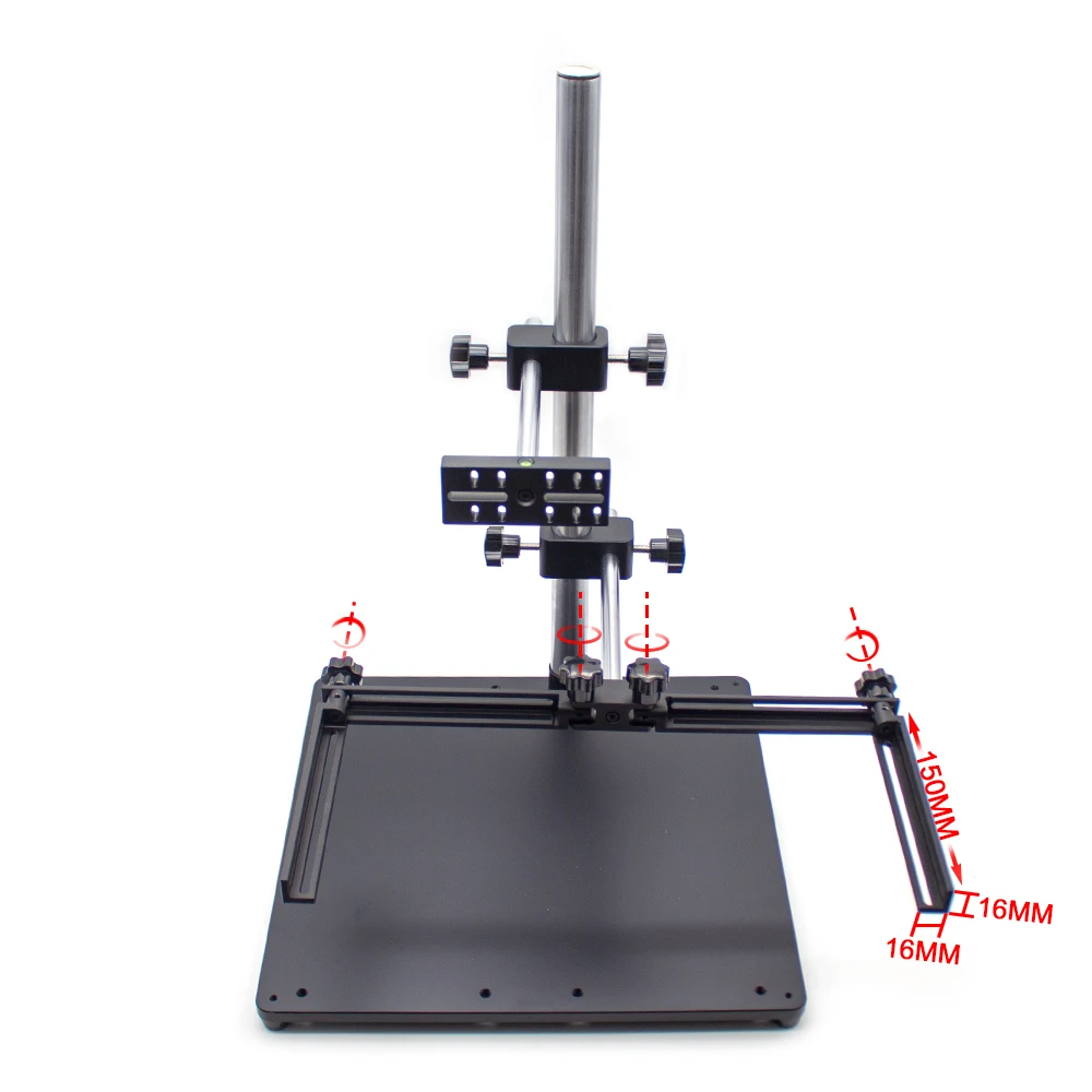 Supporto per esperimento di visione artificiale della macchina fotografica industriale supporto per Test di illuminazione Rack pieghevole con