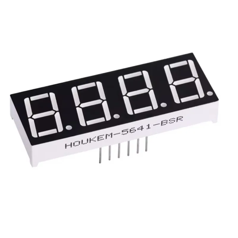 5641 7 Segment Display 4 Digit LED Electronic Sign Indoor Retail Store Digital Poster