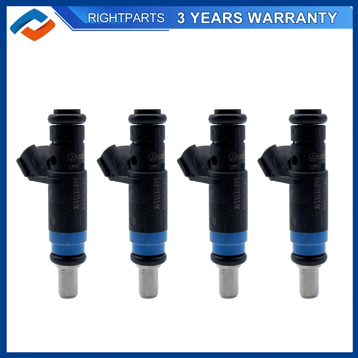 

4PCS 06B133551K Fuel Injectors For Audi VW A4 B6 B7 A6 C5 Passat B5 3B 2,0 ALT