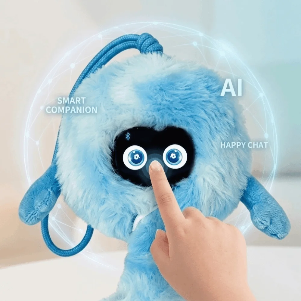 Interactive AI Companion Educational Soft Interactive Stuffed Animal Multi-Functional Voice Communication Educational Learning