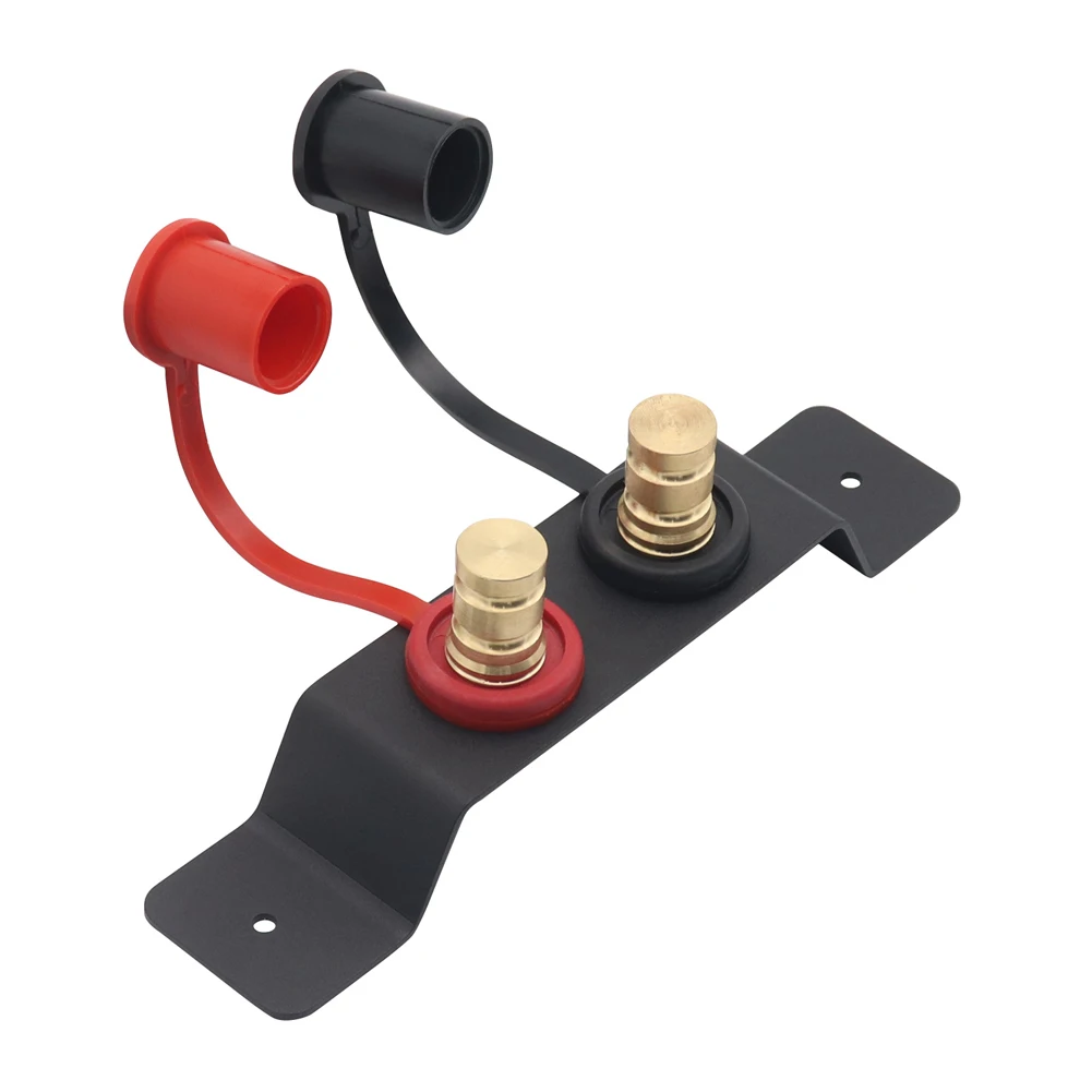 Battery Terminals Relocation Kit Copper Battery Jump Post with Cable Battery Jumper Terminals Charging Tools Kit Car Accessories