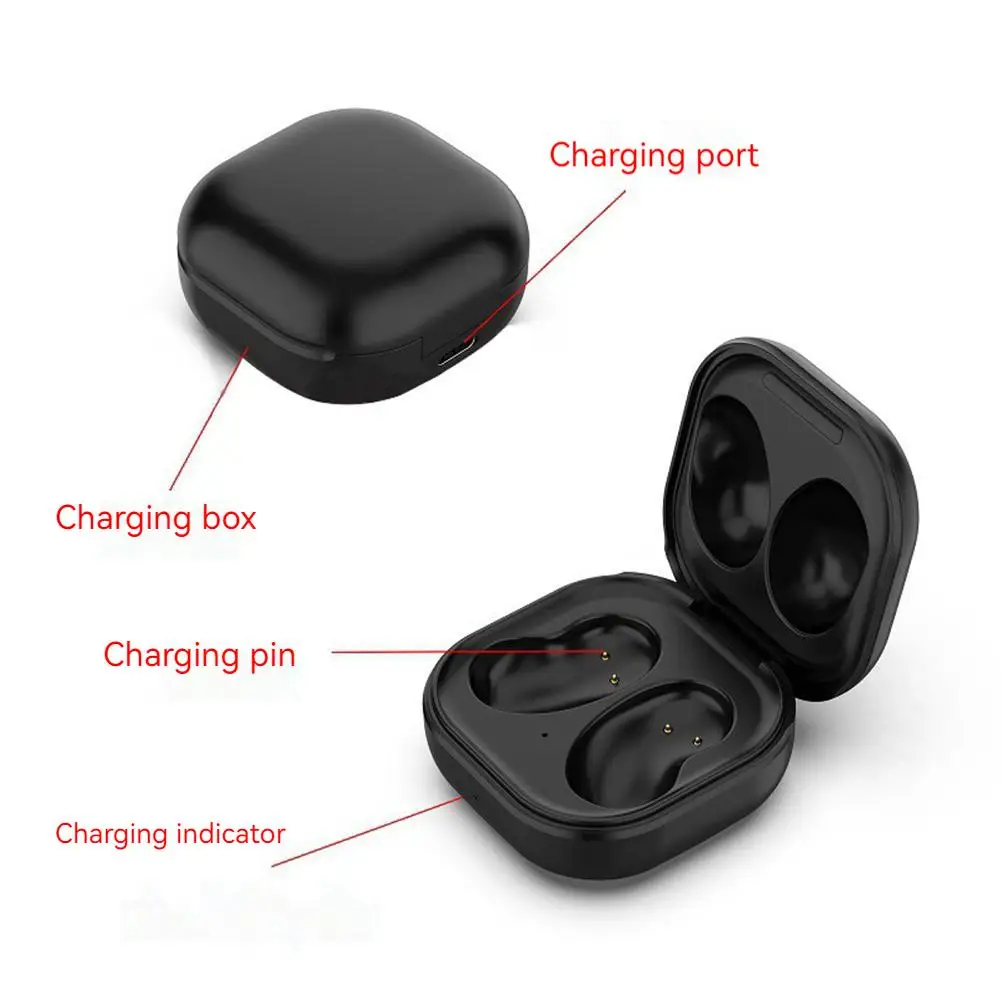 Headset Oplaaddoos Geschikt Bluetooth Headset Oplaaddoos R180 Draadloze Oortelefoon Oplaaddoos Voor Samsung Galaxy Buds Live