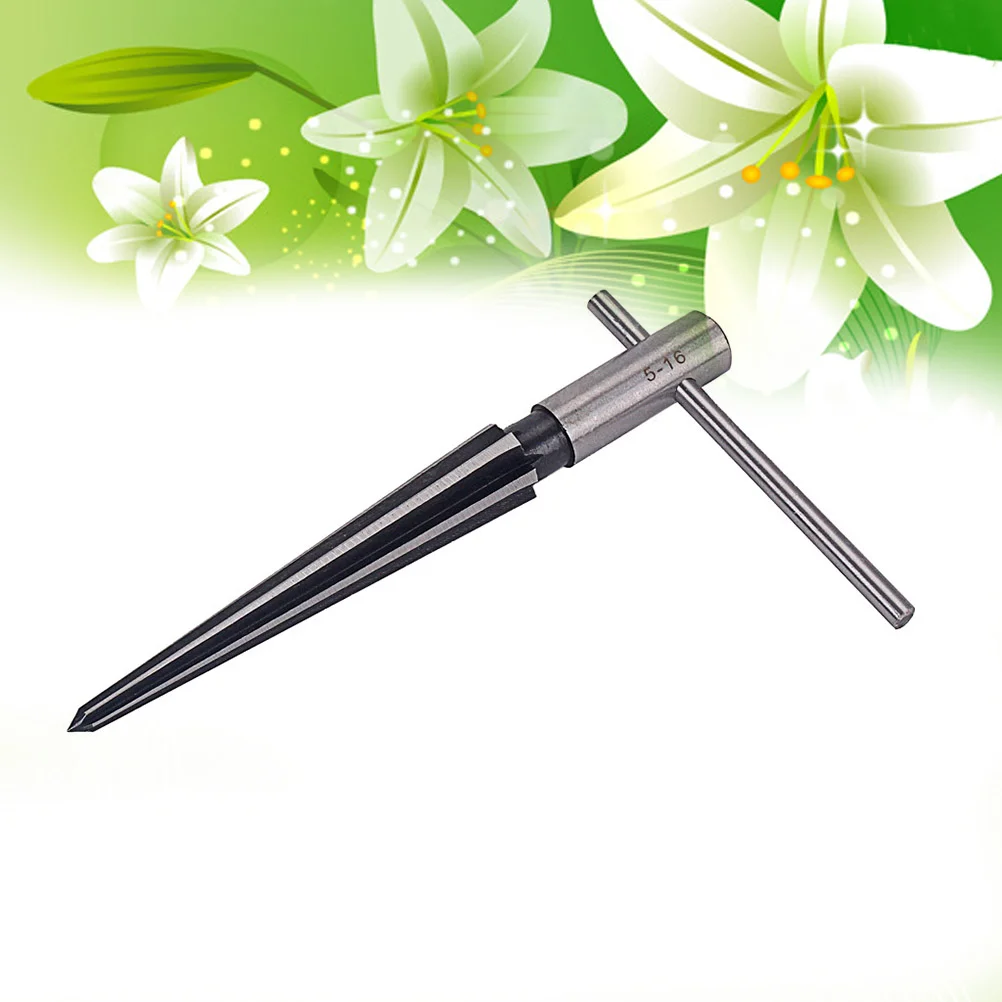 

3 -13mm Luthier Cutting Tool Handle Reamer for Guitar 6 Fluted Chamfer Reaming Tools