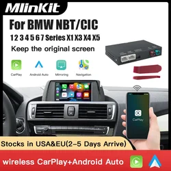 Wireless CarPlay For BMW NBT CIC 1 2 3 4 5 7 Series F20 F21 F23 F30 F31 F34 F35 F32 F33 F36 F10 F11 F07 MINI Android Auto Module