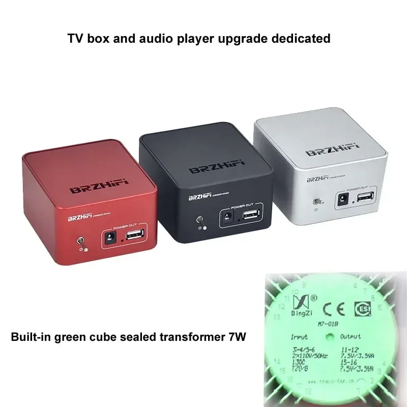 Lusya LP03 5V1A Audiophile Grade Portable Linear Power Supply Original TV Box Player Upgrade Special For Hifi Amplifier DAC